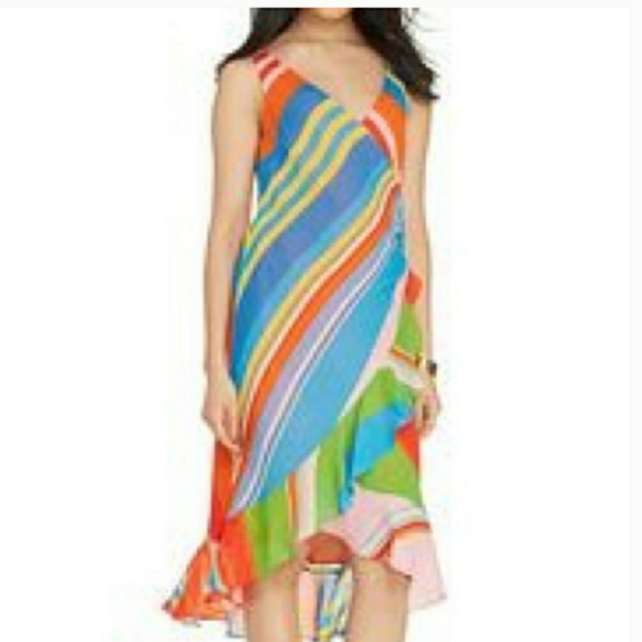 Lauren Ralph Lauren Dresses & Skirts - Lauren Ralph Lauren Striped Multicolor Dress- 16